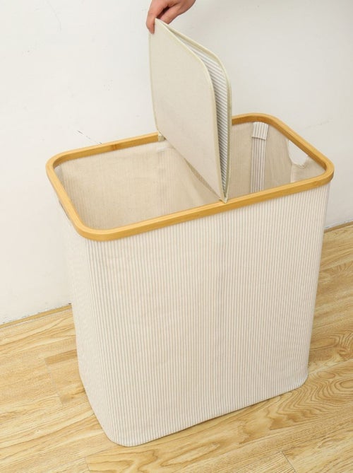 Cesti per la biancheria in Cotone Bambou PROMO LINGE - Kiabi