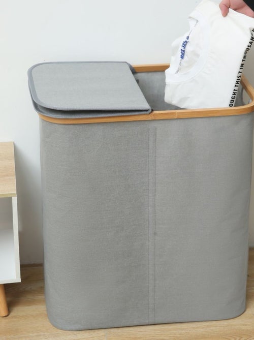 Cesti per la biancheria in Cotone Bambou PROMO LINGE - Kiabi