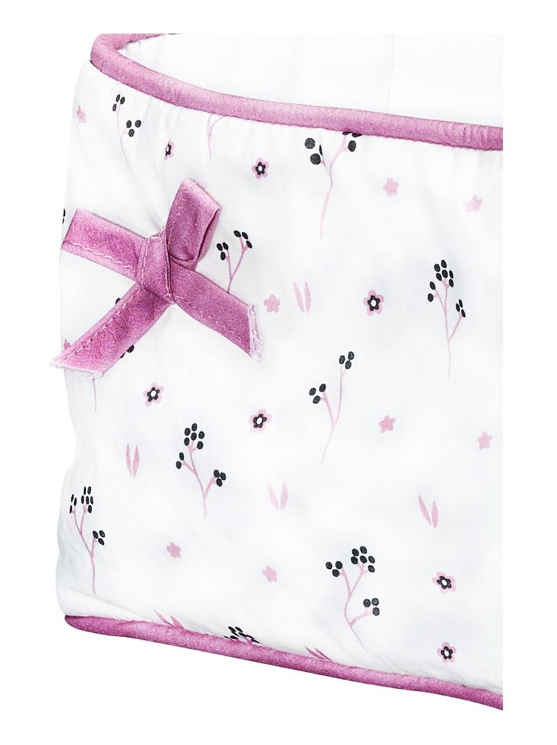 Cestino in tessuto di cotone - BABYPRICE Bianco - Kiabi