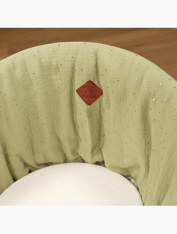 Cestino per neonati con materasso, copertura e fitted sheet, pois dorati | sevira kids | sevira kids