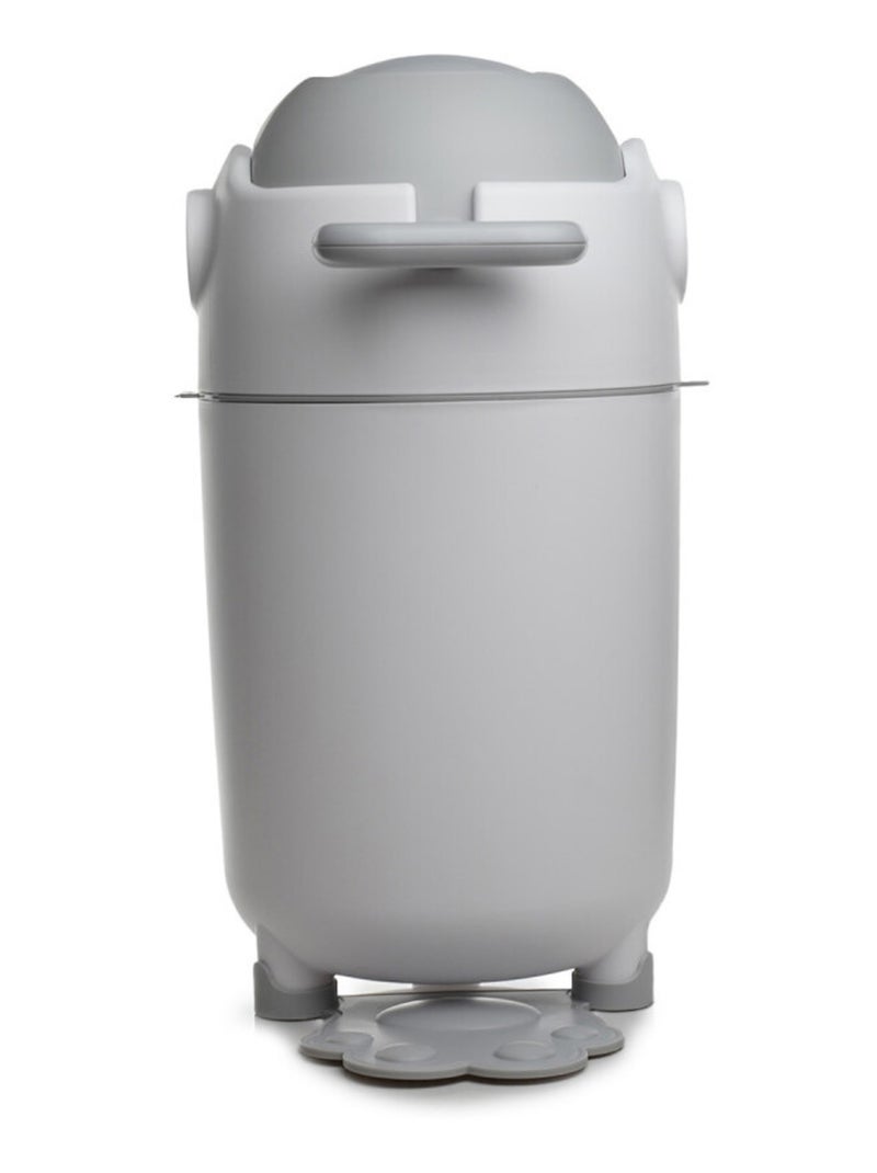 Cestino per pannolini ermetico 20L compatibile Thermobaby 23 cm Grigio - Kiabi