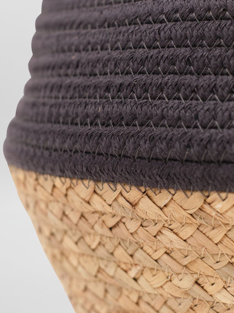 Set 3 Scatole Tessuto Per Armadio - 33x38x33cm, Bianche E Pieghevoli | Organizzatore Guardaroba Con Manici - Foto 2