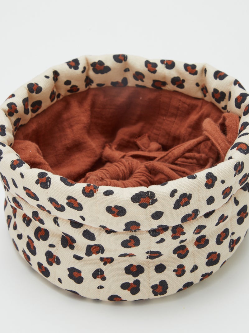 Cestino portaoggetti piccolo - Kiabi Home BEIGE - Kiabi