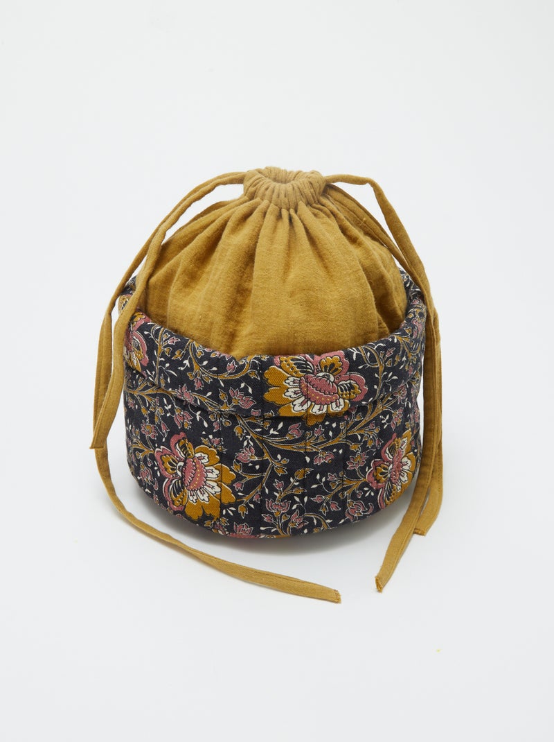 Cestino portaoggetti piccolo - Kiabi Home NERO - Kiabi