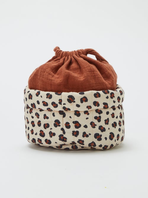 Cestino portaoggetti piccolo 12 x 22 cm - Kiabi Home - Kiabi Cestino portaoggetti piccolo 12 x 22 cm - Kiabi Home - Kiabi