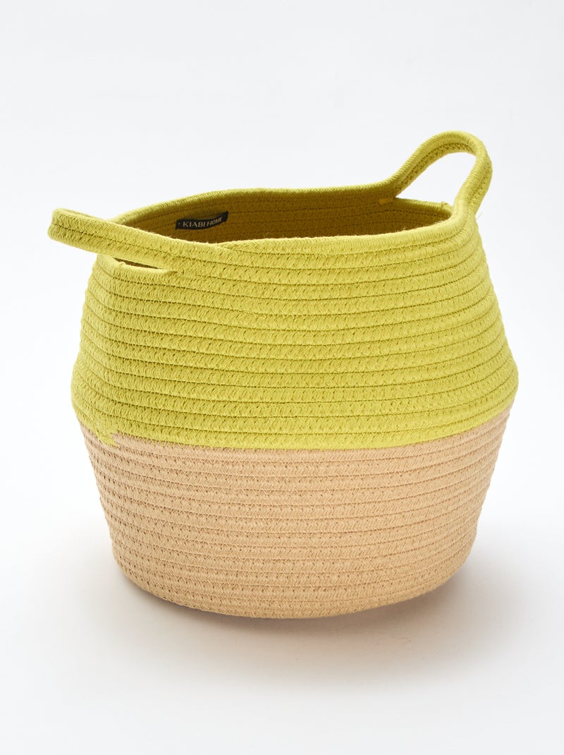 Cestino portaoggetti piccolo Verde - Kiabi