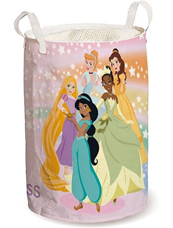 Cestino portaoggetti Principesse Disney, sacco per biancheria 50×32 cm