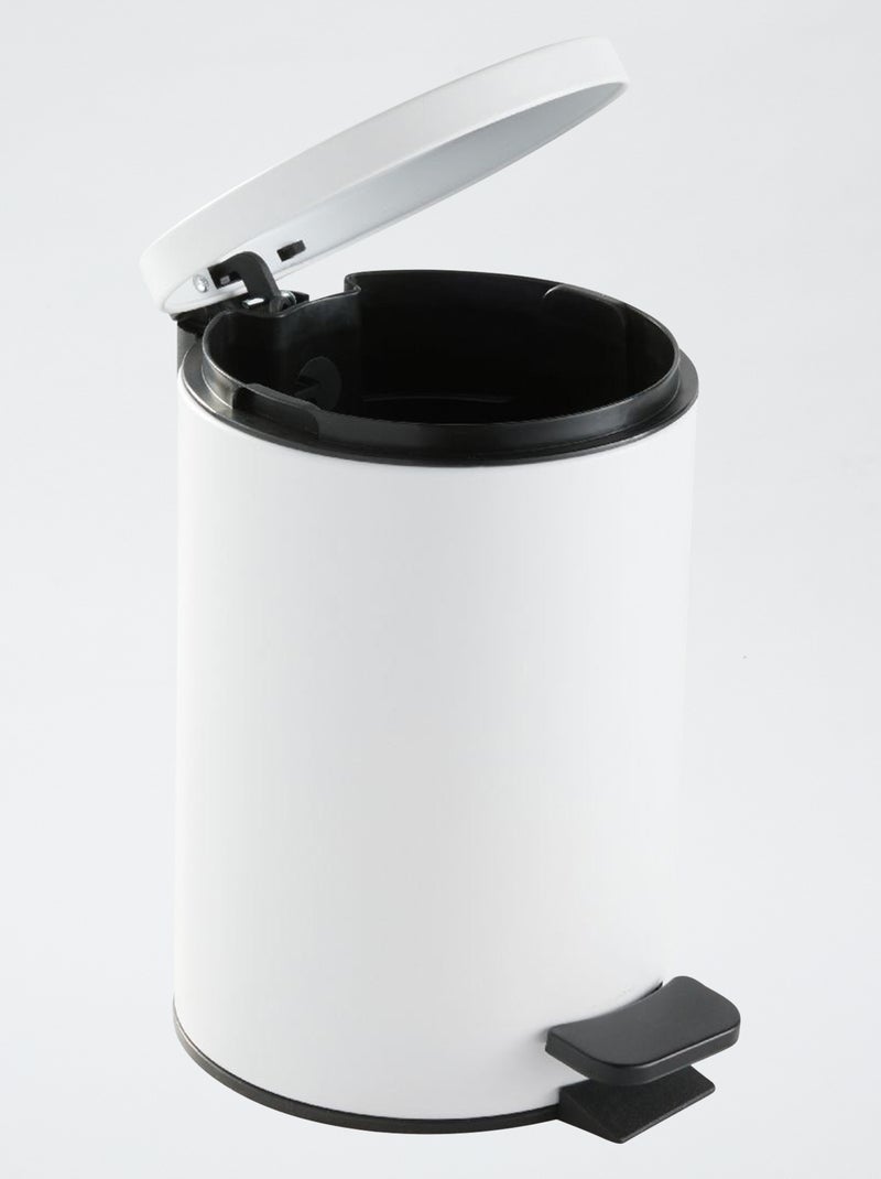 Cestino portarifiuti piccolo per bagno bianco - Kiabi