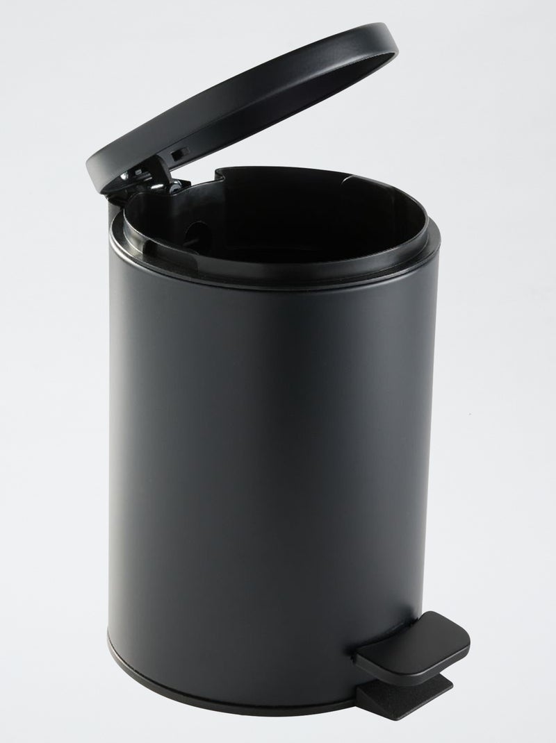 Cestino portarifiuti piccolo per bagno nero - Kiabi