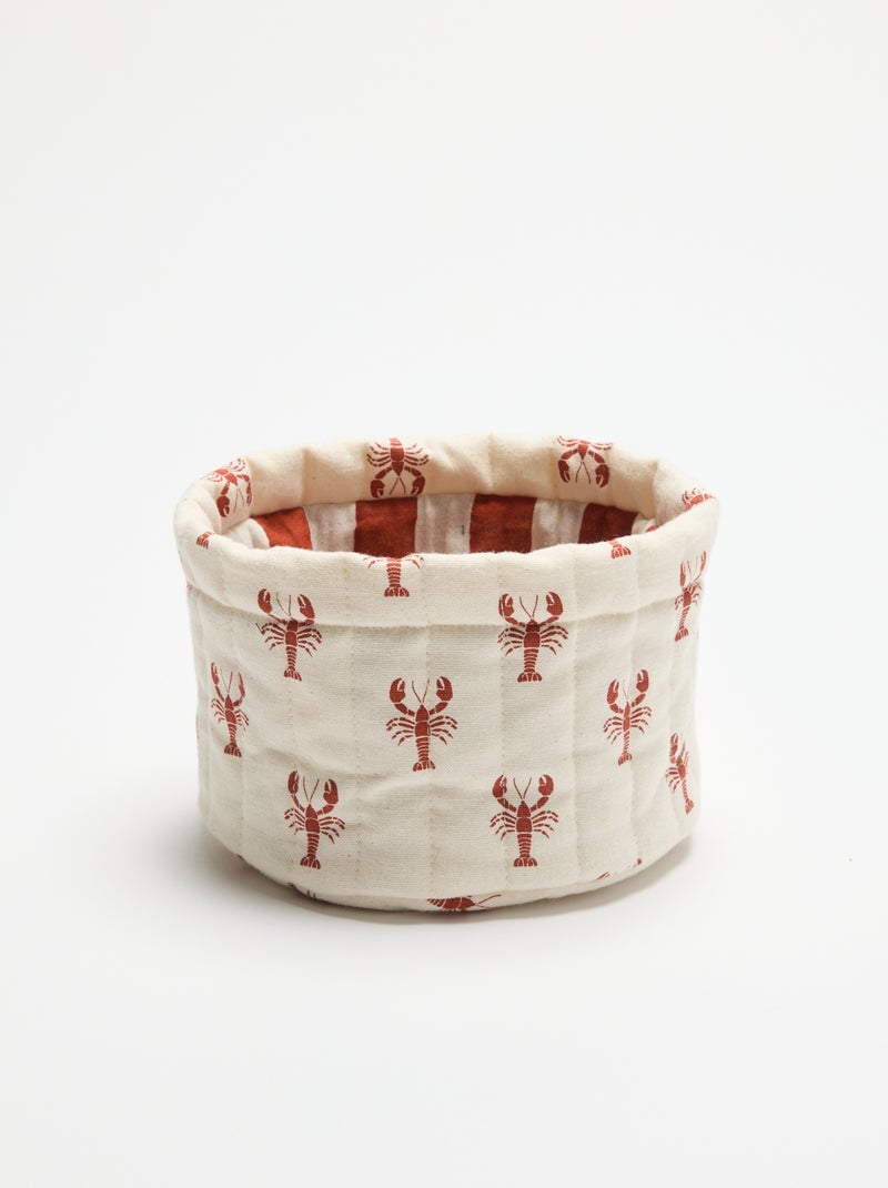 Cesto in tessuto Beige - Kiabi