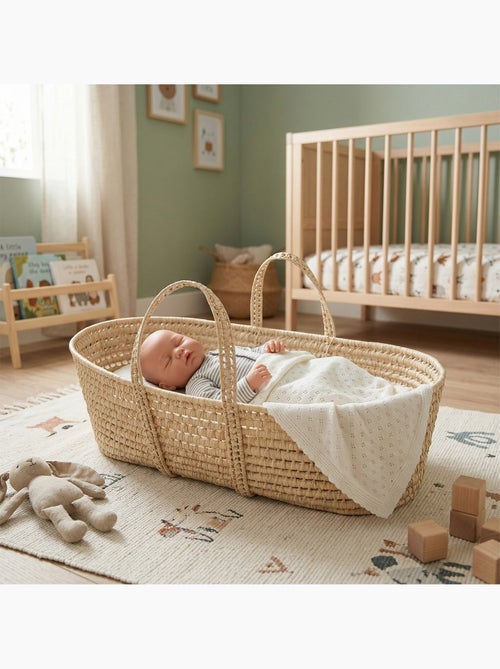 Cesto moisés in fibre naturali per bambola | SEVIRA KIDS - Kiabi