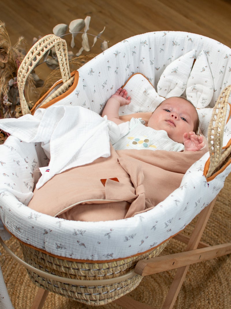 Cesto per neonati con materasso, rivestimento e federa, melody | SEVIRA KIDS Bianco - Kiabi