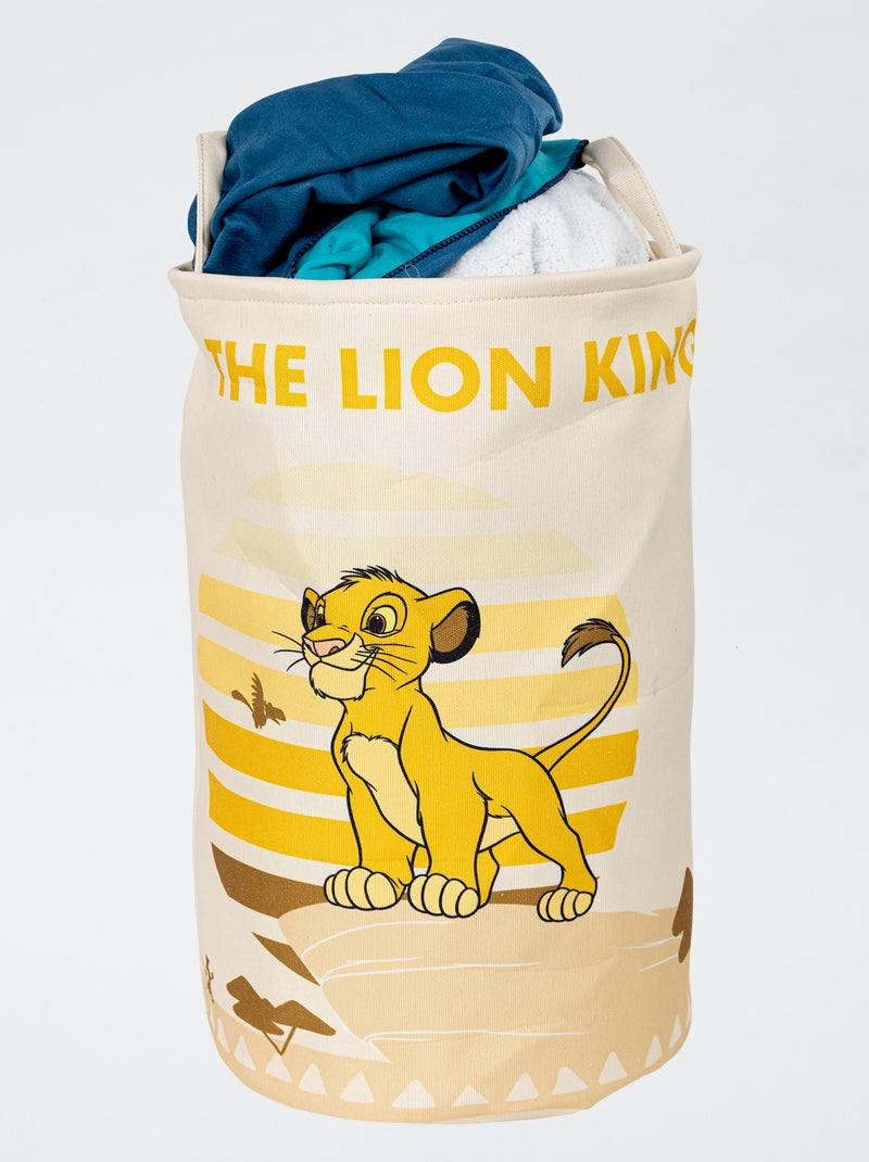 Cesto portabiancheria 'Disney' 'Il re leone' Beige - Kiabi