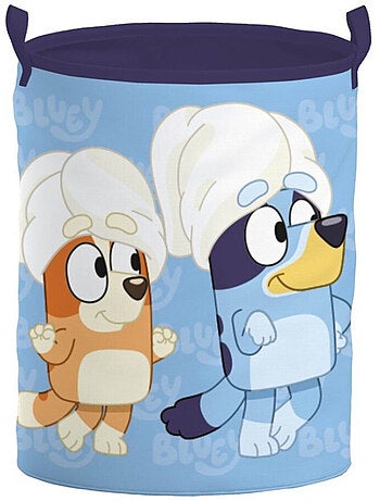 Cesto portaoggetti Bluey, sacco per la biancheria 50x32 cm