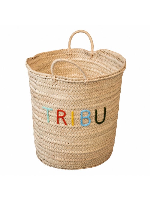 Cesto portaoggetti intrecciato TRIBU - Kiabi Cesto portaoggetti intrecciato TRIBU - Kiabi