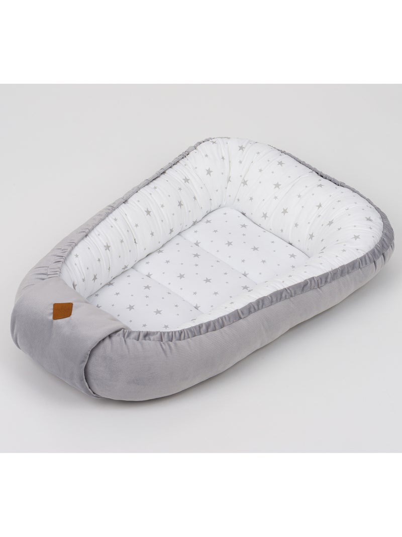 Cesto  riduttore trapuntato in velluto , stella | sevira kids | sevira kids Grigio - Kiabi
