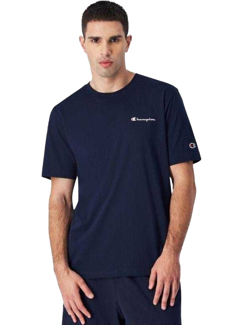 Champion Maglietta Maniche Corte Uomo Blu marino - Kiabi