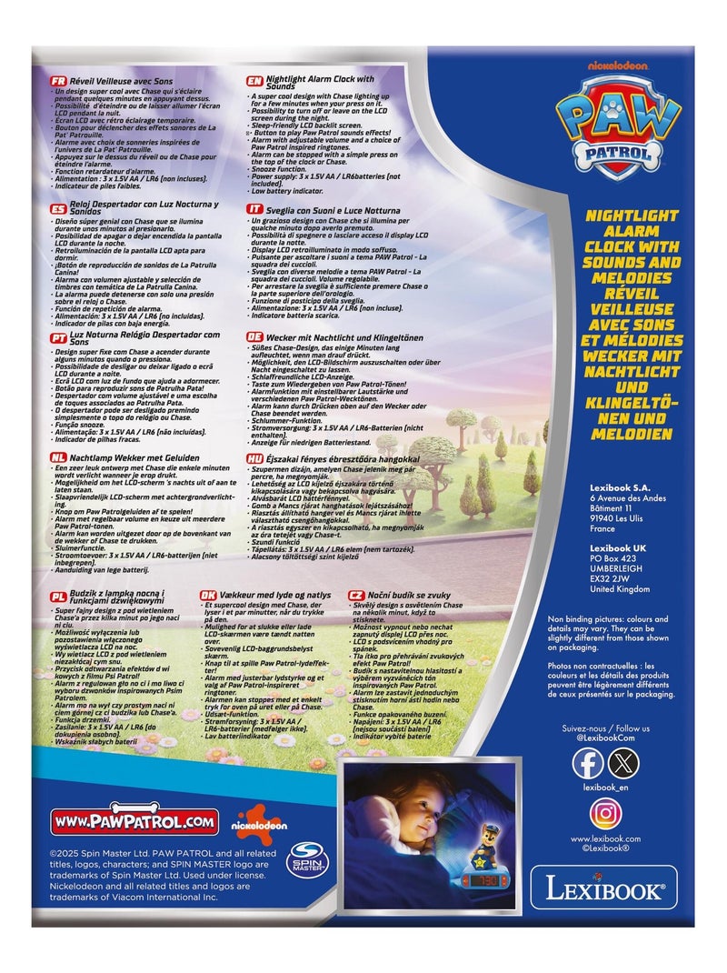 Chase Sveglia notturna con suoni Blu - Kiabi