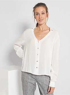 Chemisier bianco 'JDY' - Kiabi