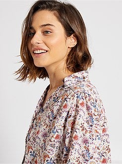 Chemisier con stampa floreale - Kiabi