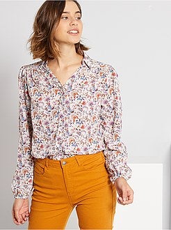 Chemisier con stampa floreale - Kiabi