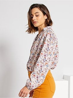 Chemisier con stampa floreale - Kiabi