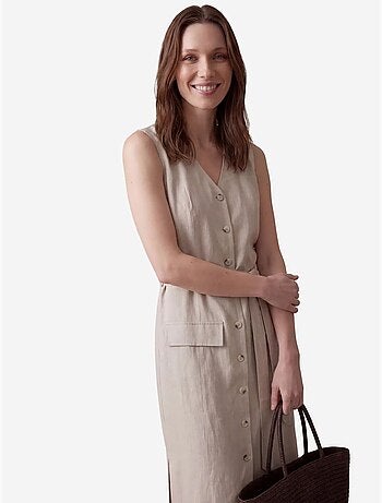 Chemisier longuette da donna in popeline di cotone my fashion