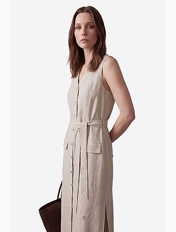 Chemisier longuette da donna in popeline di cotone my fashion