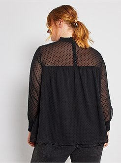 Chemisier plumetis - Kiabi