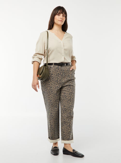 Chemisier 'Veromoda' in misto lino - Kiabi