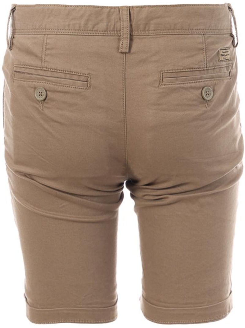 Chino Corto Ragazzo Teddy Smith Marrone cappuccino - Kiabi