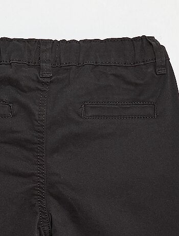 Chino dritto in cotone stretch