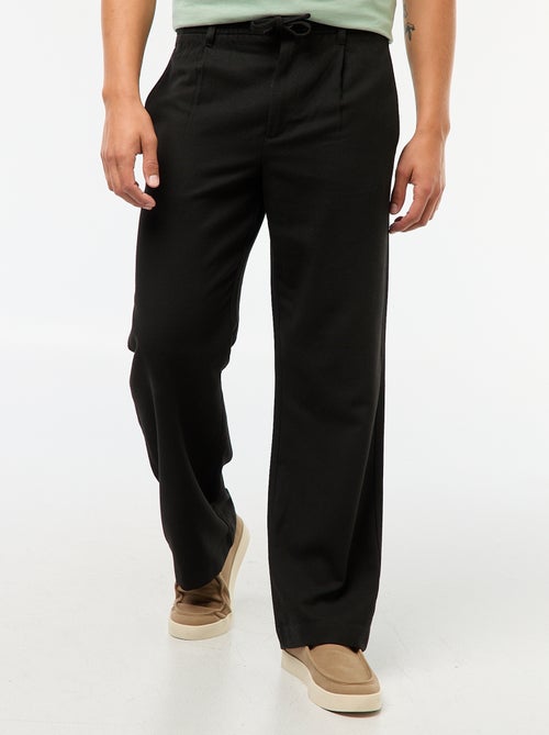 Chino largo tinta unita - Kiabi