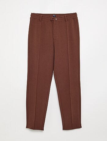Chino regular a tinta unita - collezione facile da indossare