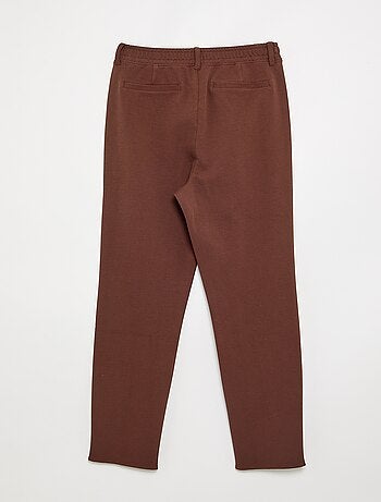 Chino regular a tinta unita - collezione facile da indossare
