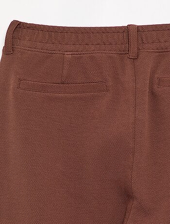 Chino regular a tinta unita - collezione facile da indossare