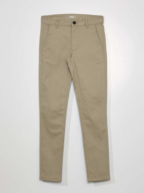 Chino skinny stretch - L32 - Kiabi Chino skinny stretch - L32 - Kiabi