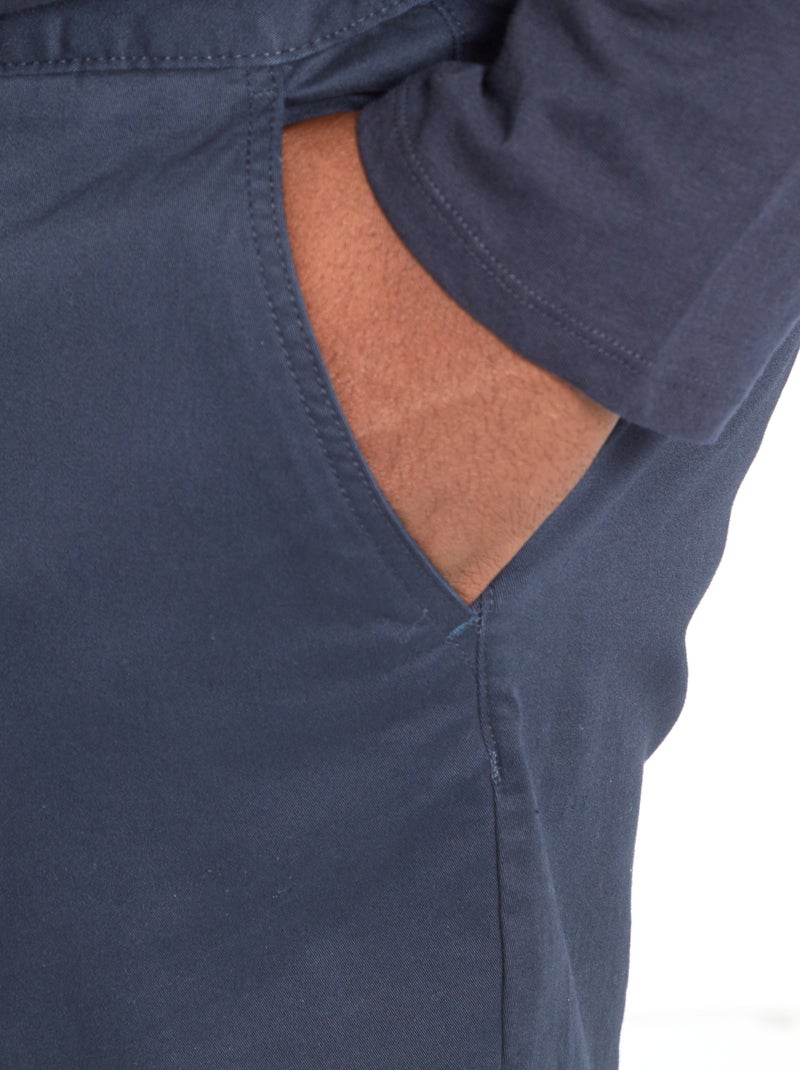Chino slim - L32 BLU - Kiabi