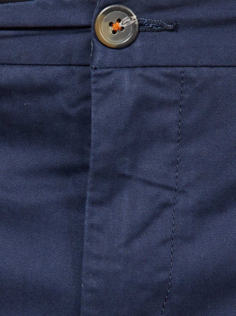 Chino slim - L32 BLU - Kiabi