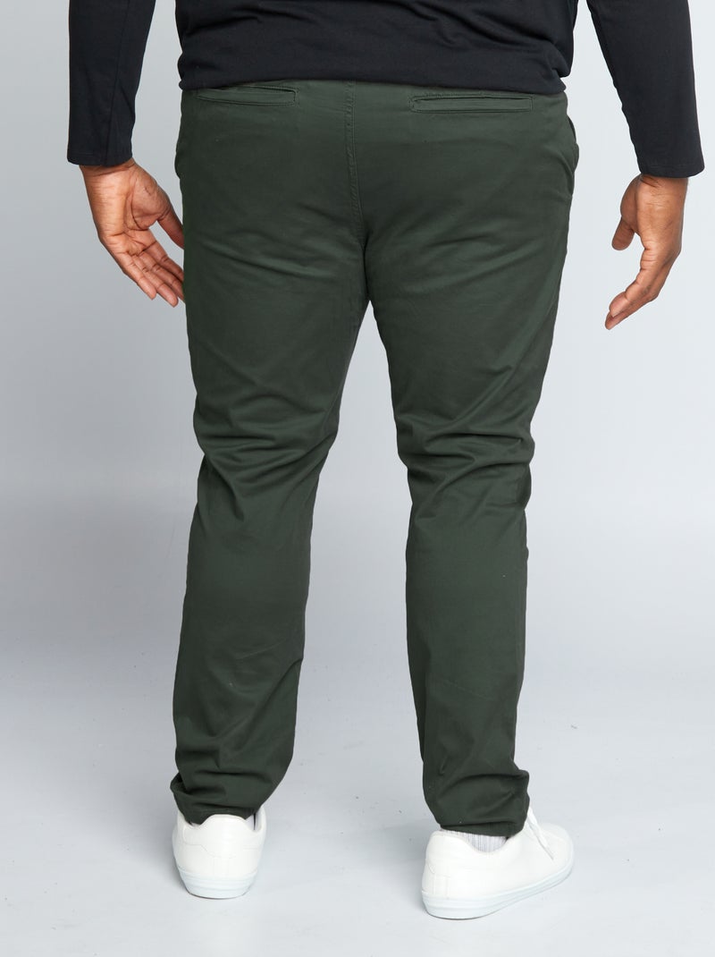 Chino slim - L32 VERDE - Kiabi
