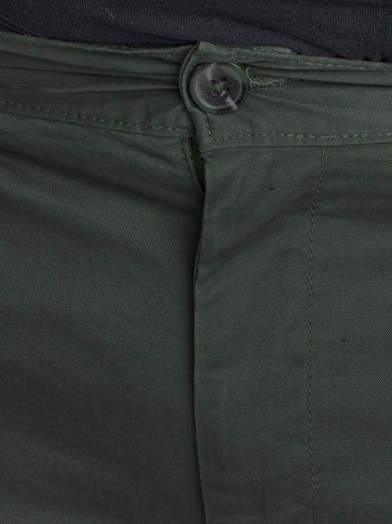Chino slim - L32 VERDE - Kiabi