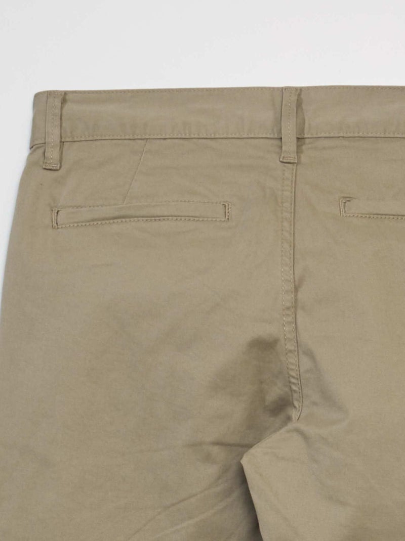 Chino slim - L34 BEIGE - Kiabi