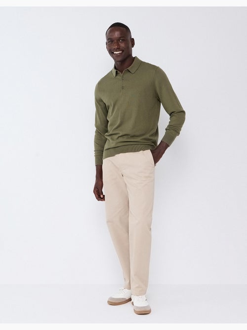 Chino straight pants, mo fashion - Kiabi Chino straight pants, mo fashion - Kiabi