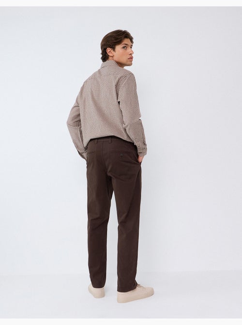 Chino straight pants, mo fashion - Kiabi Chino straight pants, mo fashion - Kiabi