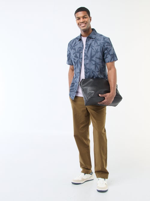 Chino tinta unita vestibilità standard - Kiabi