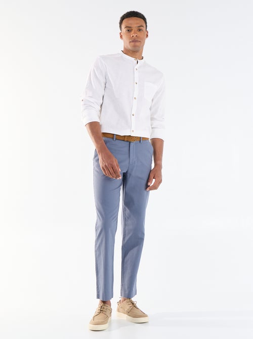 Chino tinta unita vita standard - Kiabi