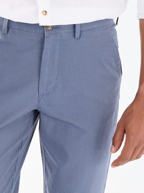 Chino tinta unita vita standard - Kiabi