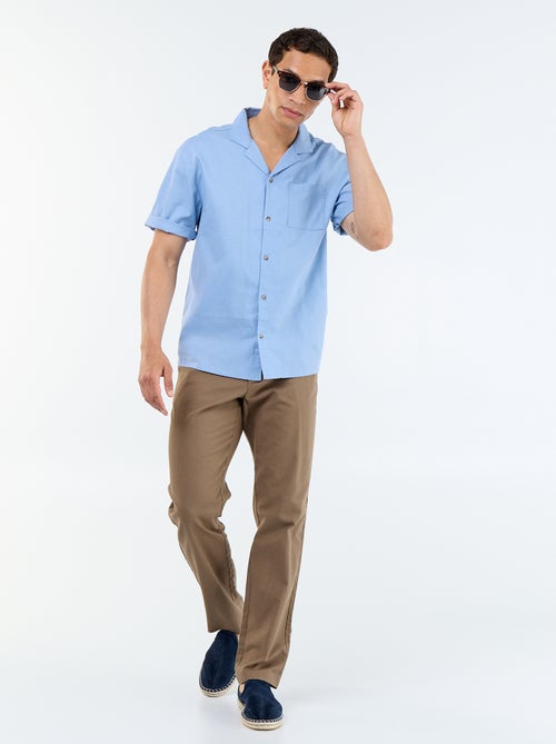 Chino tinta unita vita standard - Kiabi