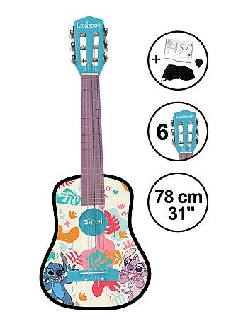 Chitarra acustica Stitch in legno 31/78 cm