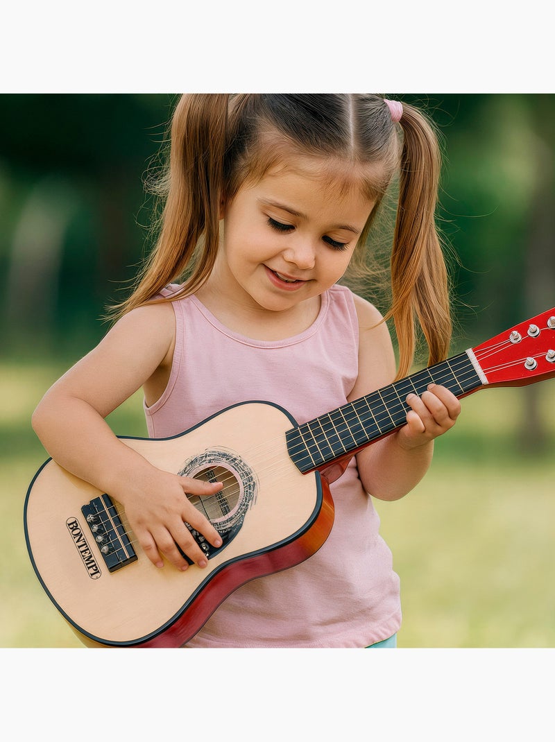 Chitarra classica giocattolo in legno 55 cm con tracolla bontempi N/D - Kiabi